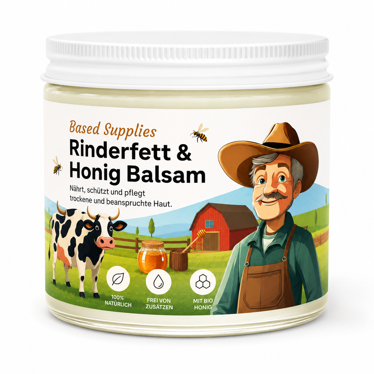 No Essential Oils - Tallow & Honey Balm